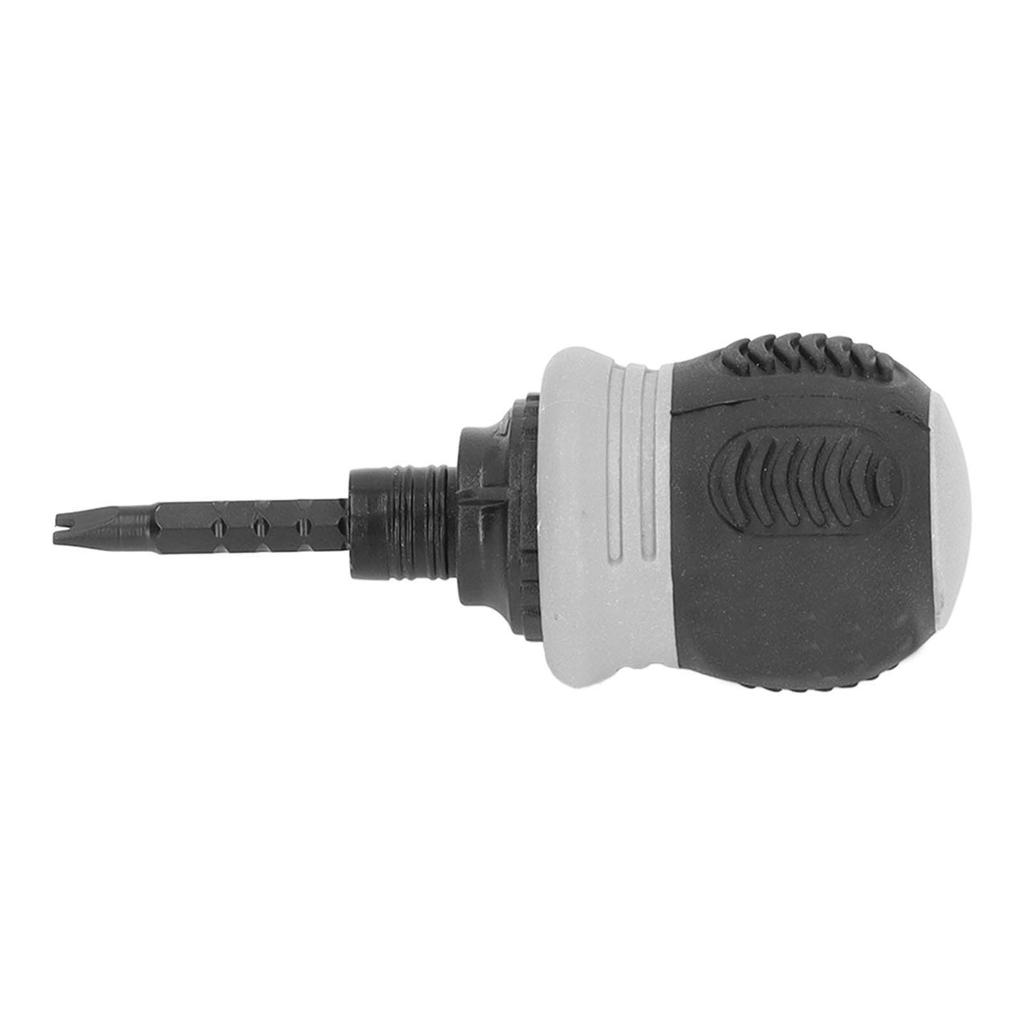 12 in 1 Ratsche Schraubendreher Multifunktional Selbstverriegelnder Schraubendreher mit Doppelkopf-Bohreinsätzen