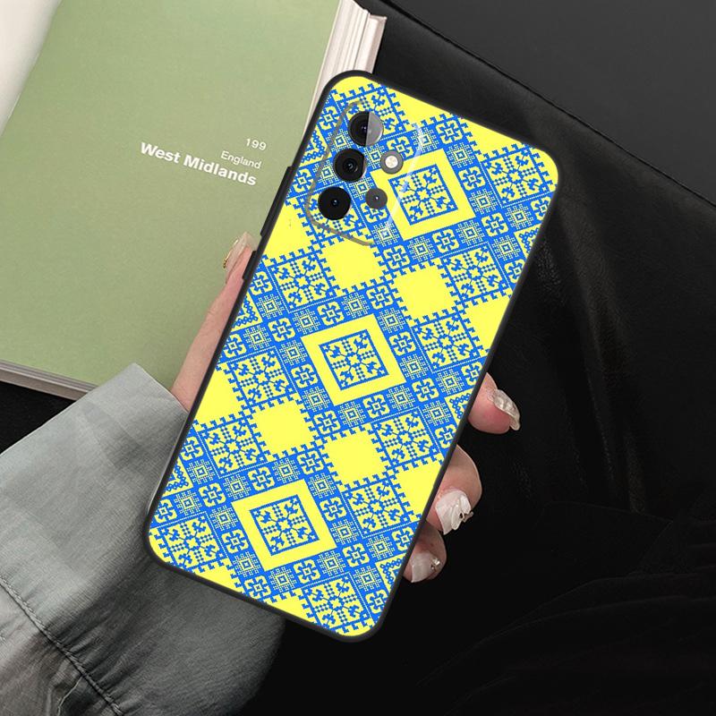 Ukraine Flag For Samsung Galaxy A55 A35 A53 A33 A13 A15 A36 A56 A26 A16 A22 A32 A52 A54 A34 A05 A06 Case