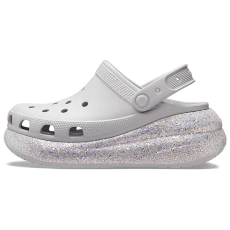 

Crocs Mega Crush Clog Hole Shoes Unisex Gray 39-40