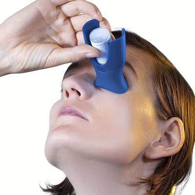 Präziser Wiederverwendbarer Augentropfenspender | Ergonomisches Design für ältere Menschen und Familiengebrauch, Kompatibel mit den meisten Augentropfenflaschen