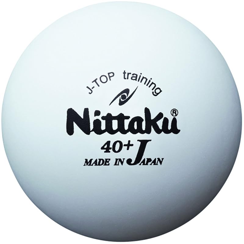 Nittaku Table Tennis Practice Balls, Japan Top Training Balls, 6-pack, NB1360