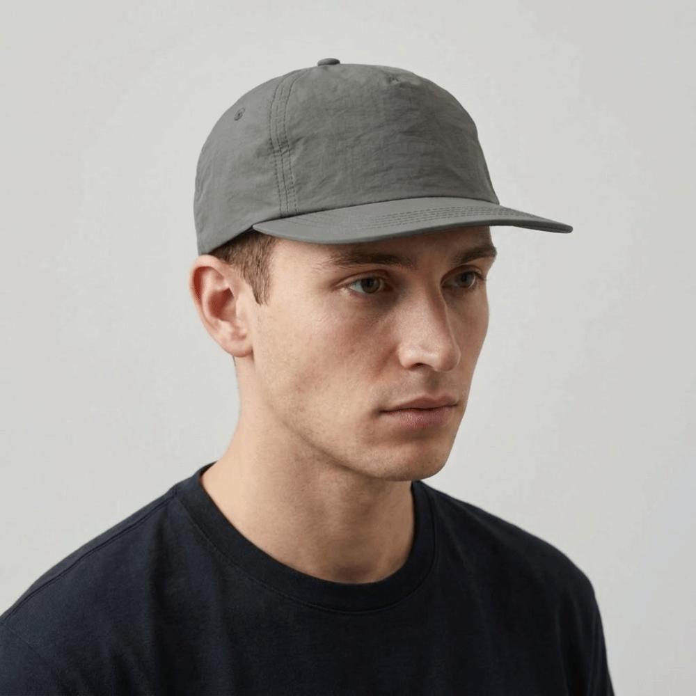 Atmungsaktive Baseballkappe mit Sonnenschutz Leichter Sport-Sonnenhut Modische Schirmmütze Herren