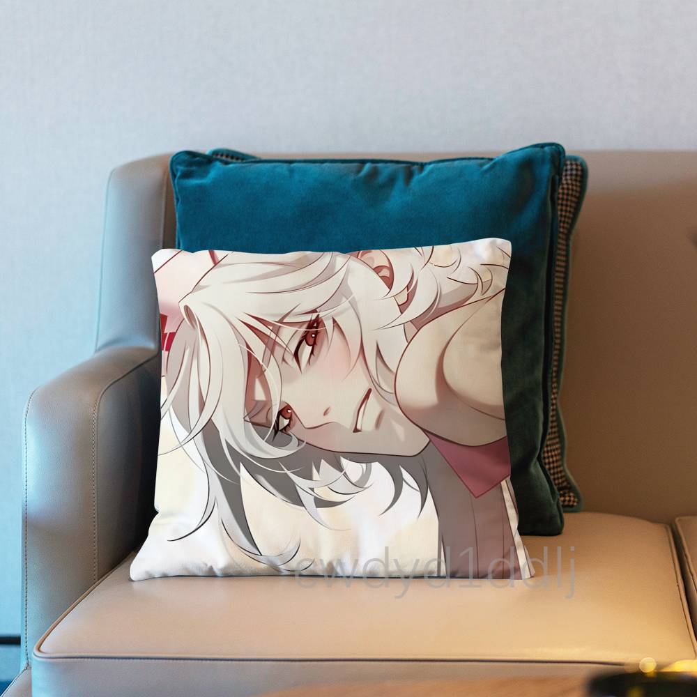 Casper A Date With Death Pillow Case Short Plush Sofa Decorative Gift Home Doublesided Printing Cushio