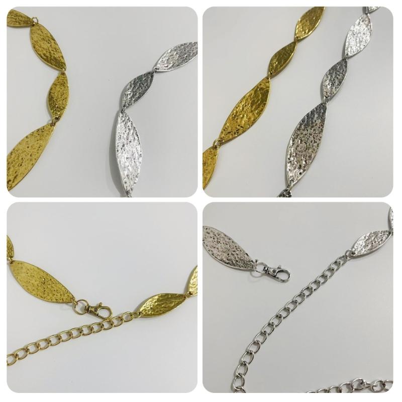 Stylish Antique Silver Tone Leaf Pattern Belt Chain Portable Fashion Accessory for Casual Outfits and Festival Wear