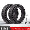 Pneumatico in Gomma Solida 8.5x2 da 8.5 Pollici Adatto per Scooter Elettrico Xiaomi M365/Pro/1s Ecc.