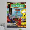 Cartoon SSesame SStreets Hippie Wall Hanging Tapestries for Living Room Home Dorm Decor Art Home Decor
