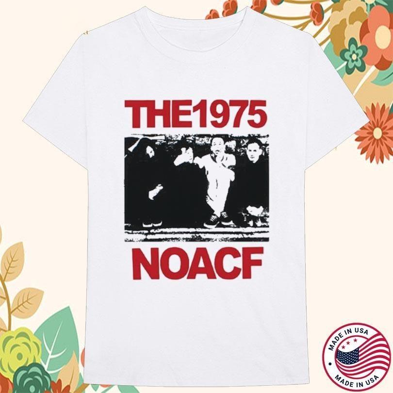 The 1975 NOACF Tour Glastonbury 2025 Tour Хлопковая Белая Футболка Все Размеры SE531 Унисекс Футболка XL