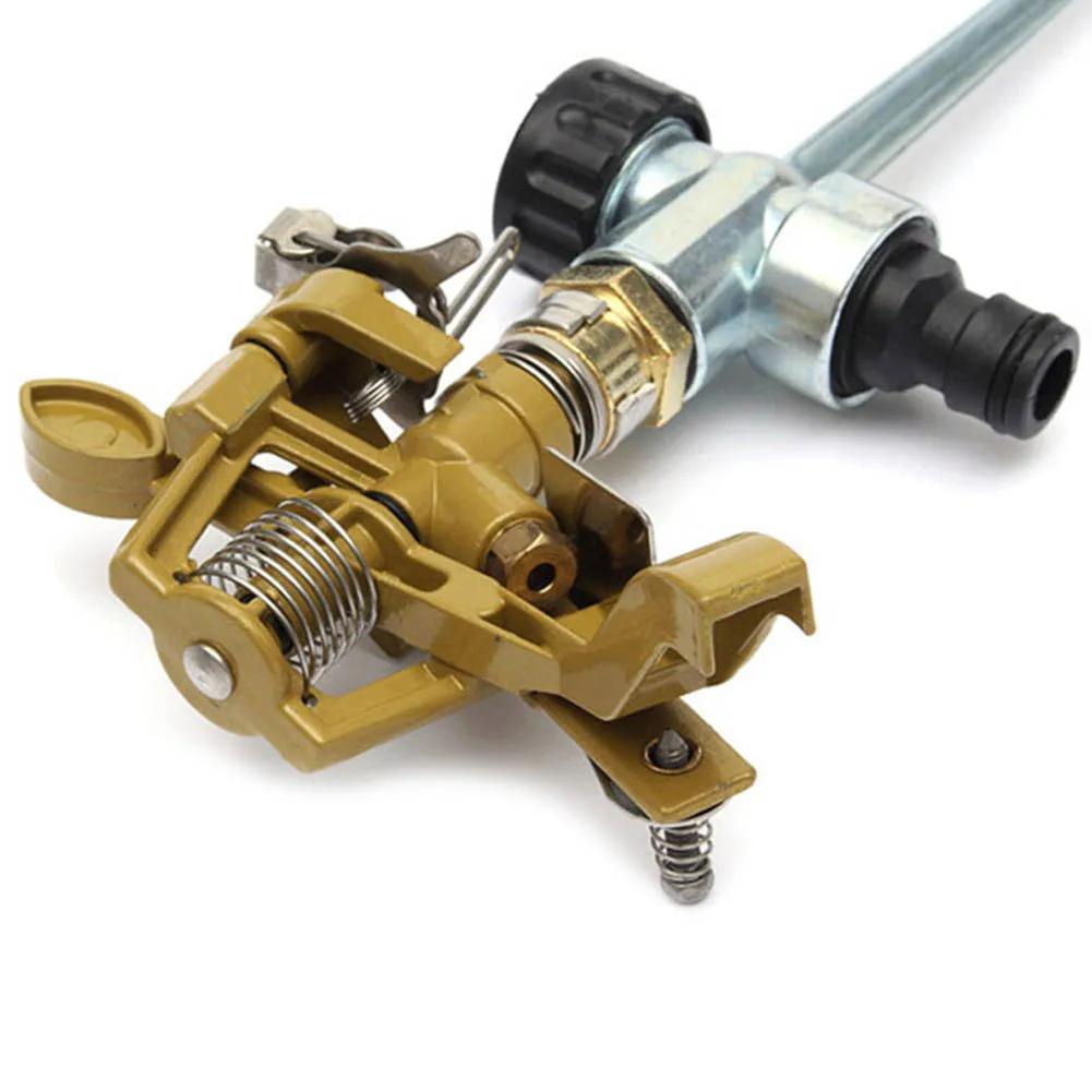 1/2pcs 360° Rotation Garden Rocker Sprinkler Adjustable Impact Sprinkler Lawn Garden Park Orchard Field Irrigation Watering Nozzle