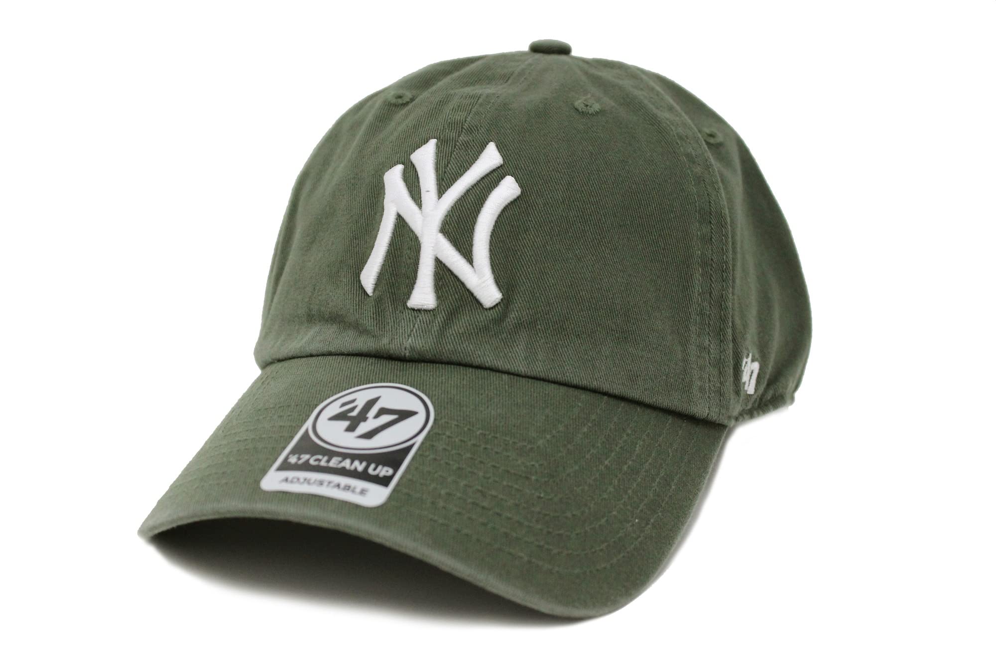 47 Brand Cap 47 CLEAN UP NEW YORK YANKEES Free Size (Moss)