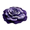 Yousheng Diatomaceous Earth Floor Mat 3D Realistic Flower Pattern Non-Slip Backing Door Mat Living Room Bathroom Kitchen Absorbent Mat