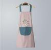 Waterproof Cartoon Apron with Large Pocket - Unisex, Oil & Stain Resistant