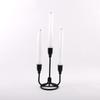 Retro 3 Arm Iron Candelabra Taper Candlestick Candle Holders For Table Centerpiece And Ambients Lighting Home Decoration