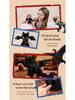 Genuine How To Train Your Dragon Toothless & Light Fury Plush Keychain 
