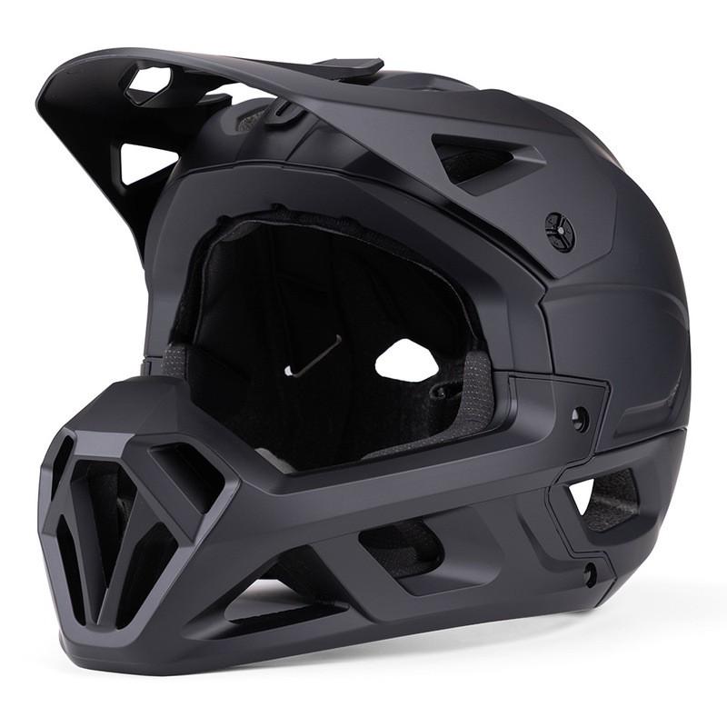 Full Face Cycling Helmet Mountain Bike Adult Unisex EPS Safety Gear With Adjustable Fit