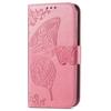 For TECNO Spark 30C 4G Case PU Leather Wallet Phone Cover Butterfly Pattern