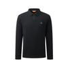 Biyinlefen Men's Lightweight Soft Stretch Long Sleeve Polo Shirt