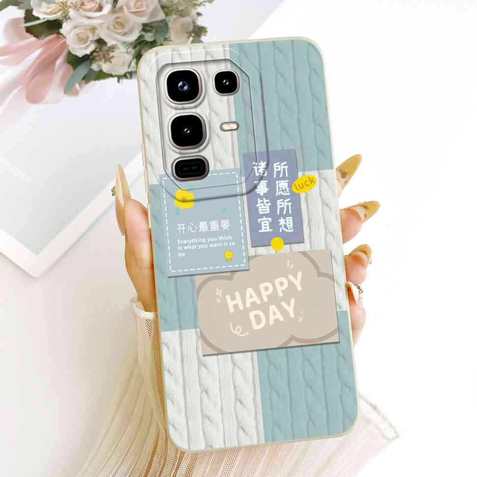 For Infinix Note 50 4G Casing Lovely Cat Rabbit Painted Covers Soft Silicone Phone Case For Infinix Note 50 Note50 4G Back Cover