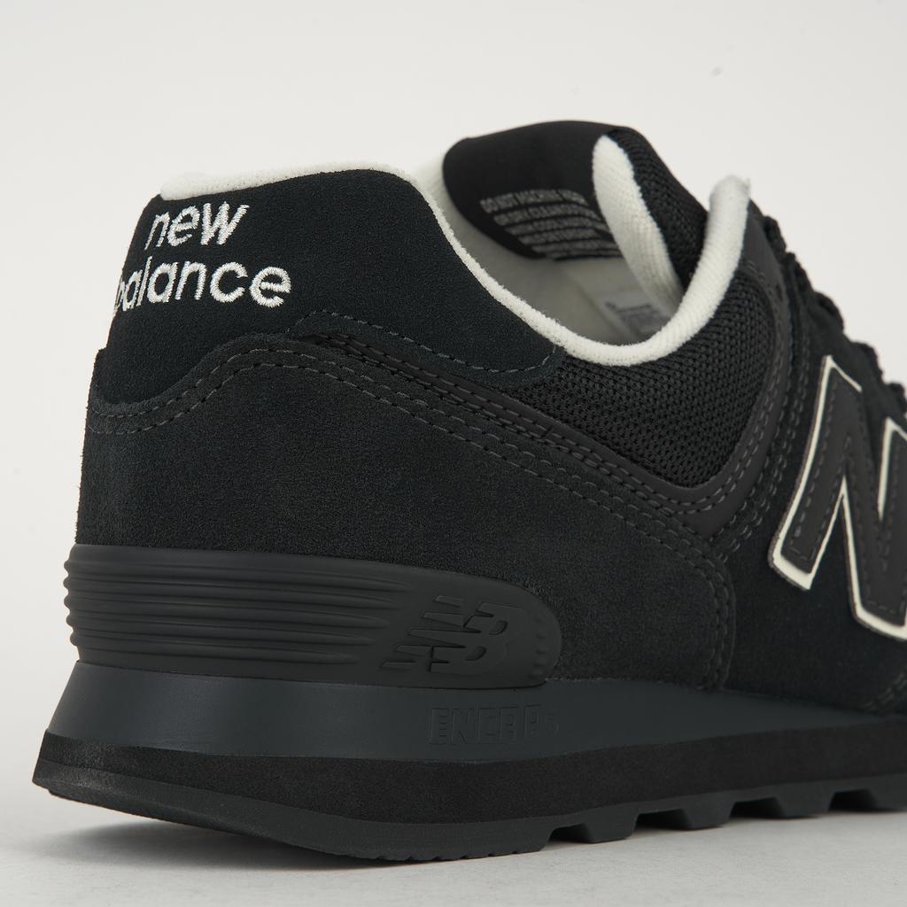 New Balance Niko And  Nb 574 Comfortable Versatile Low Top Casual City Commuting Running Shoes Unisex Sneaker Black U574NAB