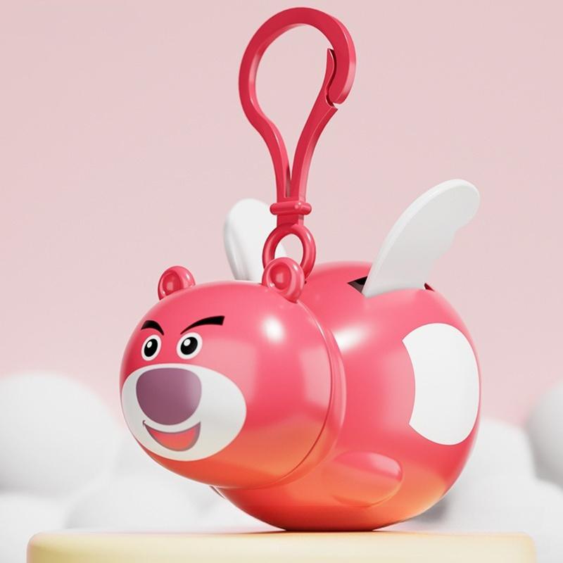 

Мультяшный брелок с подвеской в виде крыла, тянущего веревку, милый толстый панда, тигриное крыло, шнурок, брелок, украшение для рюкзака, подарки