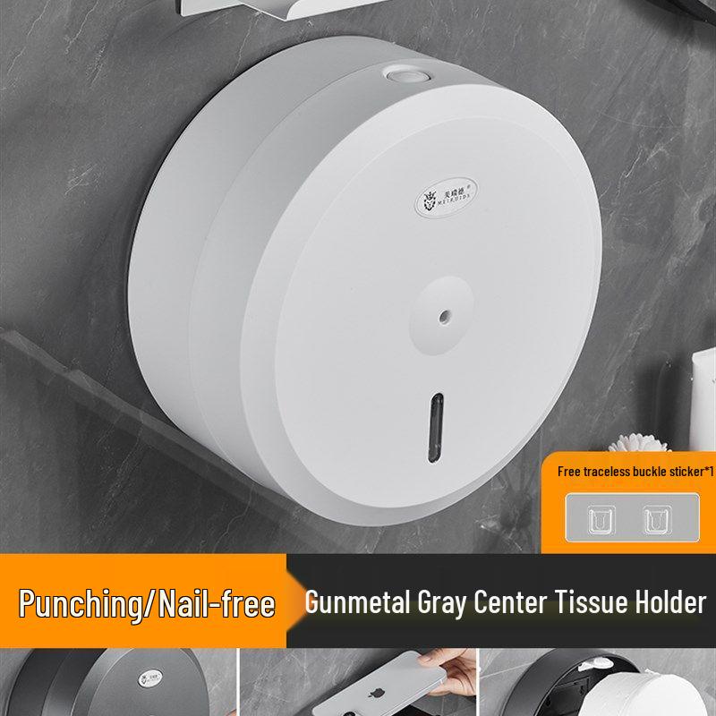 Large Waterproof Wall-Mounted Paper-Saving Tissue Box for Hotels