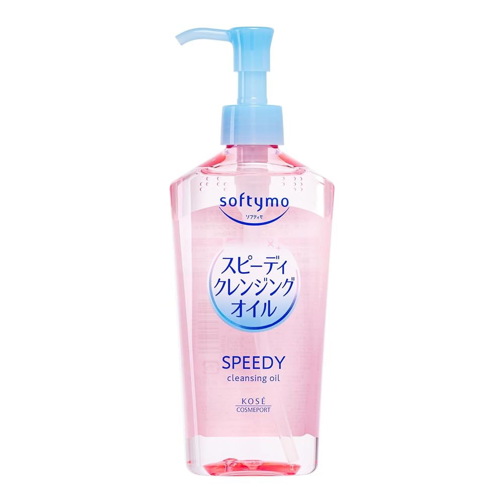 Softymo KOSE Speedy Cleansing Oil (suitable for eyelash extensions) 240mL, Water-resistant