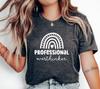Professional Overthinker T-Shirt, Funny Sarcastic Quote Tee, Humorous Anxiety Apparel, Unique Stress Relief Gift, Witty Self-Awareness Shirt