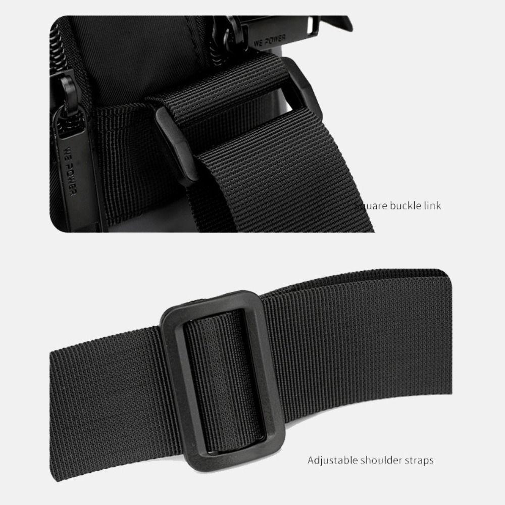 Single Shoulder Men's Shoulder Bag Large Capacity Nylon Crossbody Bag Man Messenger Bag  Male
