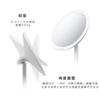 AMIRO Delight Mirror Mini Series Cordless Makeup Mirror with 3 Brightness PSE Japanese Instruction Manual AML004PK Pink (Built-in) 6.5-inch Settings,