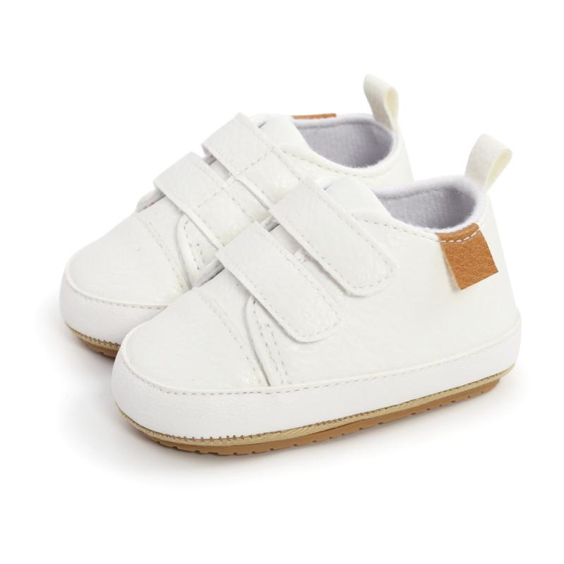 Rubber Sole Baby Shoes Kids Sneakers Baby Girl Boy Solid Color Kids Shoes Socks Infant Toddler Non Slip Sports Shoes