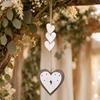 Wooden Wall-Heart Decor Warm for Event Displays