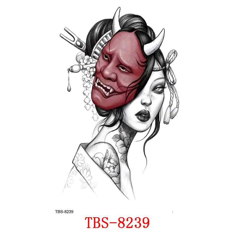 Waterproof Tattoo Sticker, Totem Character Tattoo Sticker Tattoo