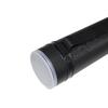 Telescopic Archery Quiver - Black Plastic Arrow Storage Tube