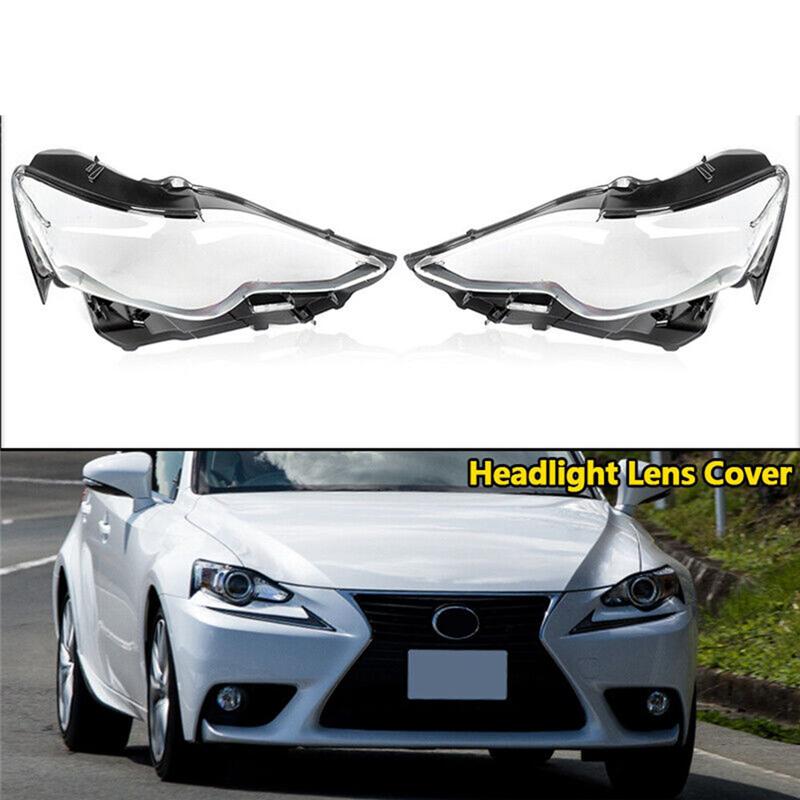 Reliable-Car Headlight Lens Cover Head Light Lamp Shade Shell Lens Lampshade For Lexus IS250 IS300 IS350 2013-2015