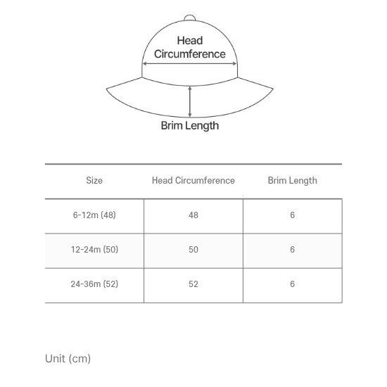 Happy Prince Reve Eyelet Baby Sun Hat