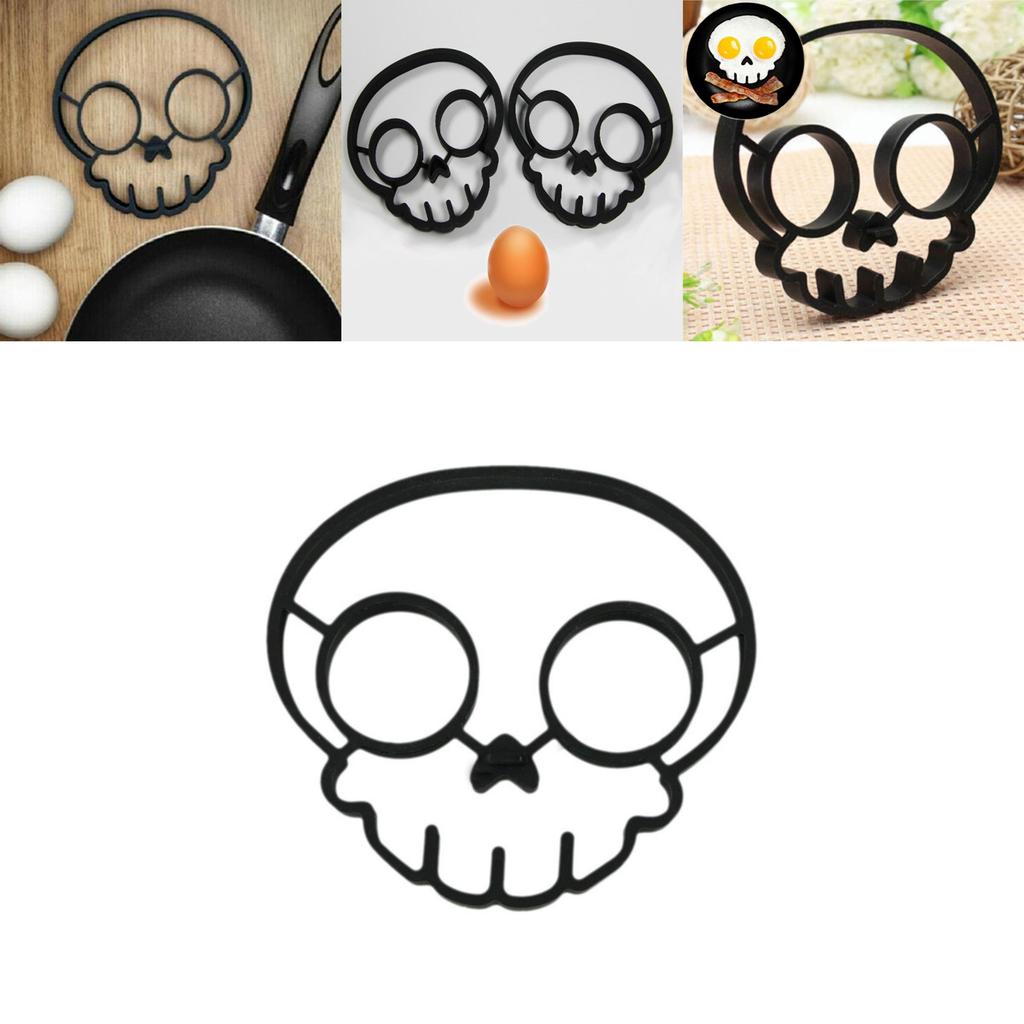 Skull Silicone Egg Maker Cartoon Egg Mold For Breakfast And Gifting