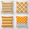 Geometric  Patterned Pillow Covers For Home Pattern Cushion Cover Suitable For Sofa Bedroom Car Pillow Cover