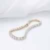 Light Luxury Niche Design Bracelet Personalized Exquisite Zircon Women's Bracelet Chain Ins Versatile Diamond Bracelet