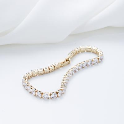 Light Luxury Niche Design Bracelet Personalized Exquisite Zircon Women's Bracelet Chain Ins Versatile Diamond Bracelet