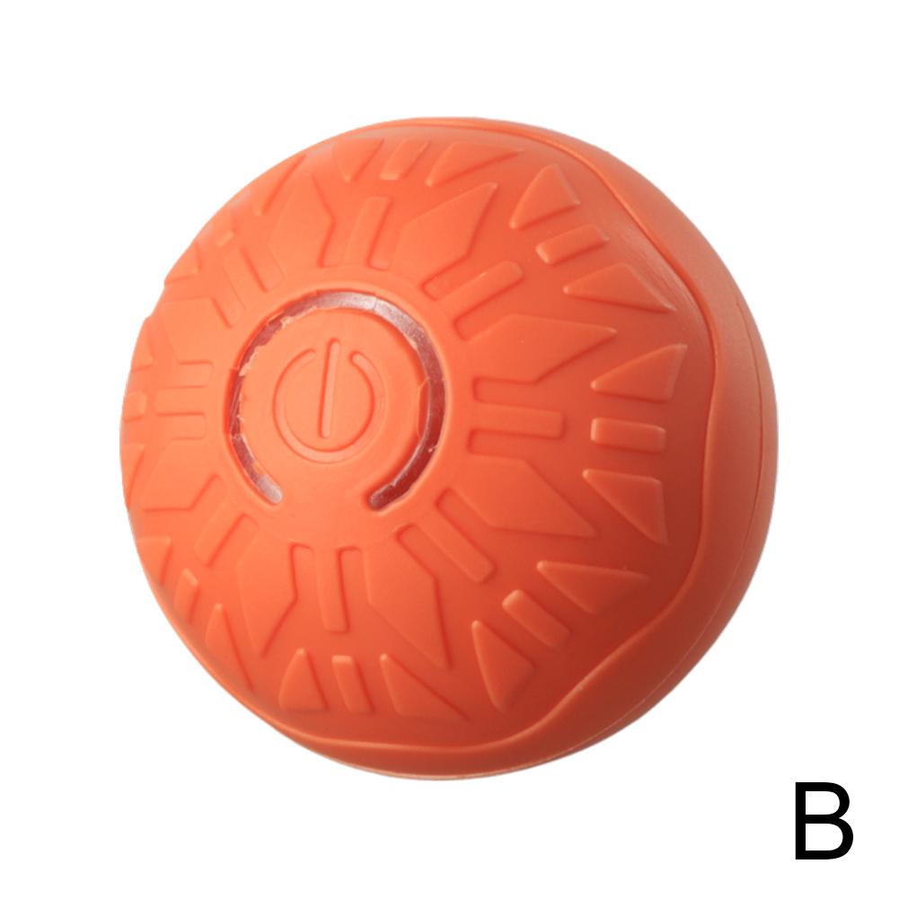 

Dog Toy Ball Automatic Moving Bouncing Rolling Ball Smart puppy Interactive Dog Chew Toy Ball помаранчевий