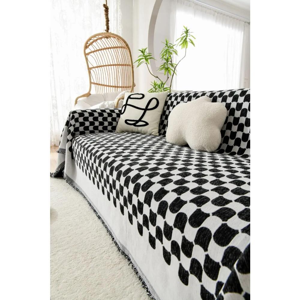 

Досуг Пляжное Полотенце Дорожный Коврик Диванный Коврик С Волнистым Принтом Чехол Для Дивана Одеяла Для Кемпинга Пикника Большое Одеяло 180x130