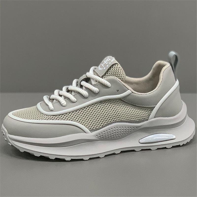 Summer New Openwork Mesh Breathable Athleisure Wear-resistant White Dad Shoes ZMD