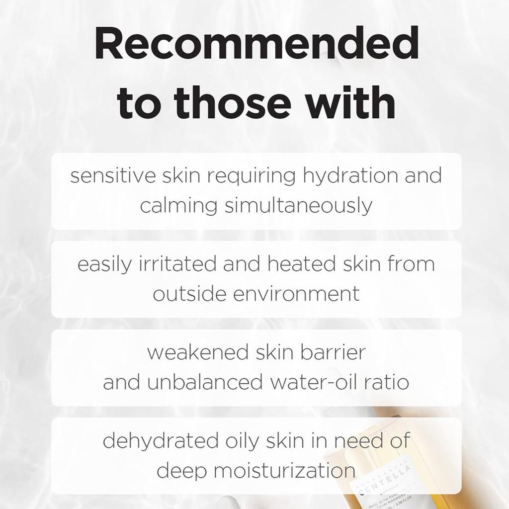 Skin1004 Madagascar Centella Ampoule 100ml, Mild & Non-Irritating, Relieve Redness, Light Texture, Long-Lasting Moisture, K-Beauty, Korean Makeup