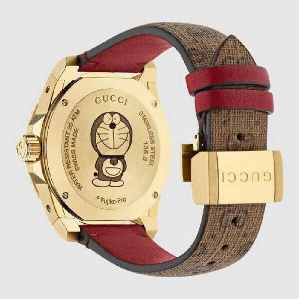 Gucci Dalgıç Doraemon YA136335 Tasarımcı Erkek Saati
