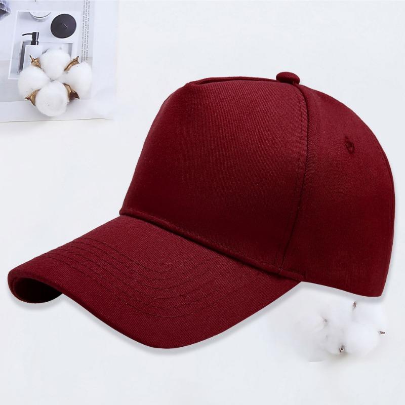 Cotton Baseball Cap Word Autumn and Winter Men's and Women's Advertising Children's Visor Embroidery