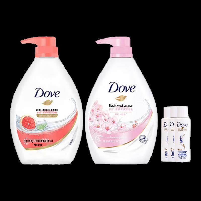 

Dove Revitalizing & Sakura Sweet Scent Shower Milk Kit