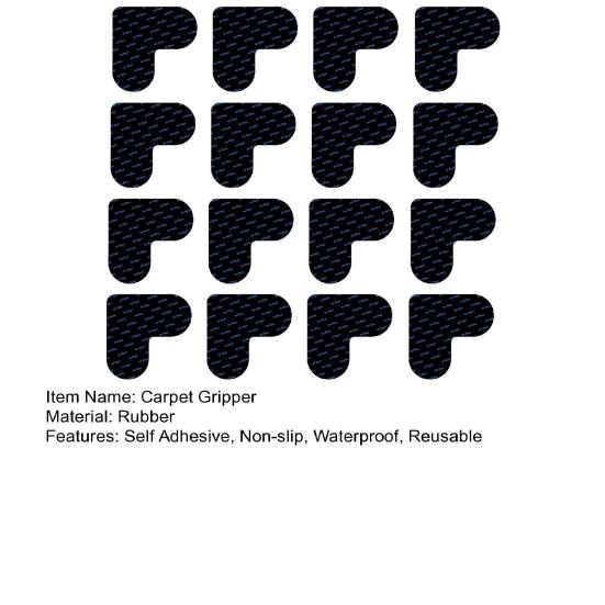 Autocolant practic pentru covor pentru zonă. Lipiciitate puternică, detașabil, anti-ondulare