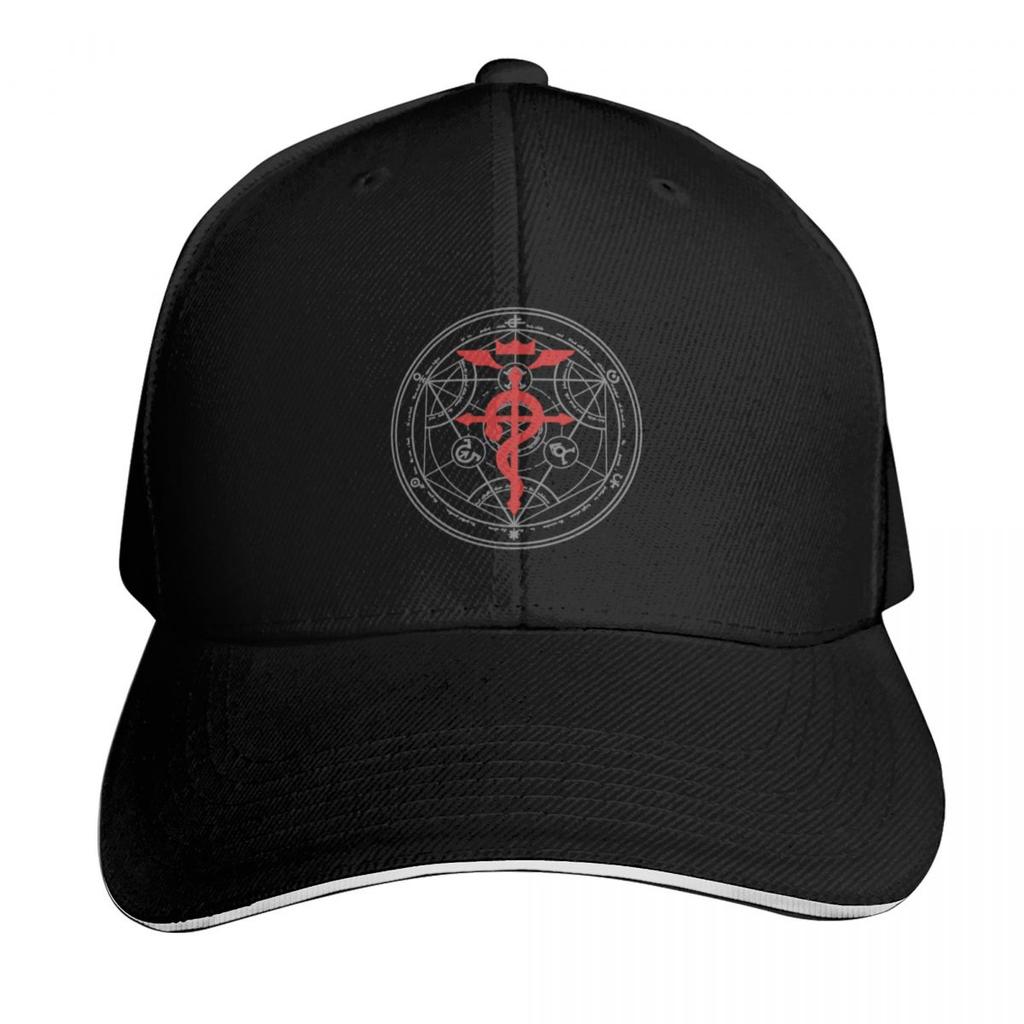 Fullmetal Alchemist Circle Baseball Cap Hats for Unisex Hats On Offer Wild Ball Hat Thermal Visor For Women Unisexs