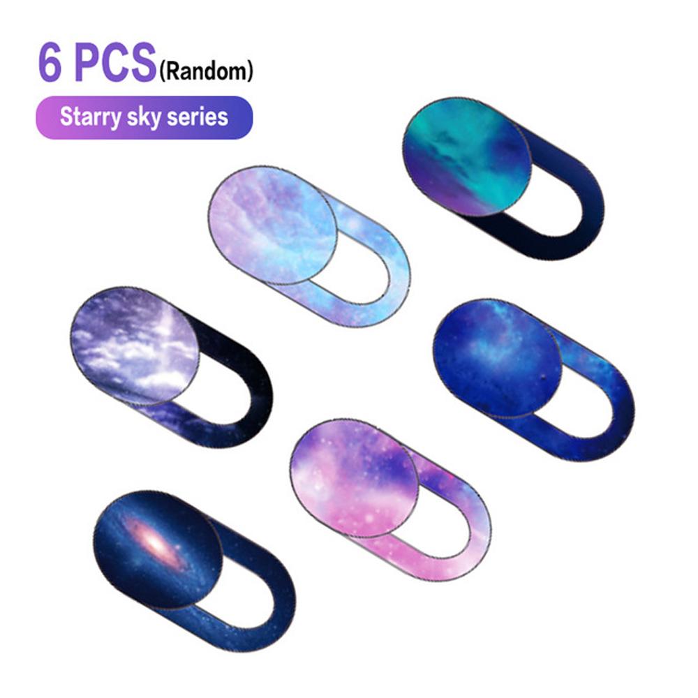 Camera Cover WebCam Camera Cover Camera Protection Shutter Starry Sky Pattern Phone Lens Cover