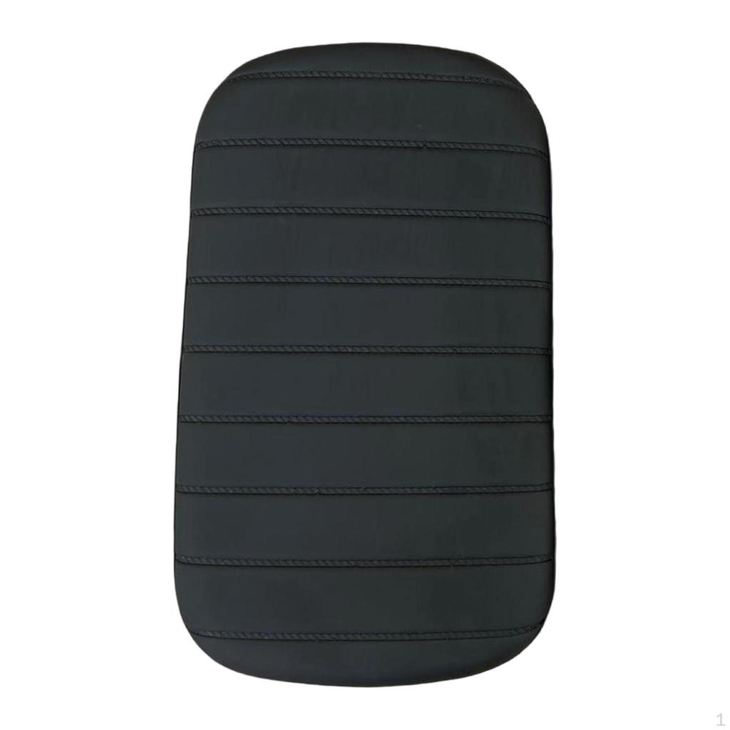 Manned Cushion Rear Bike Seat Adjustable Straps Back Load 330 lbs Saddle for Carrying