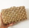 Big Rhinestone Evening Bag Stone Sparkling Women Wedding Party Clutch Prom Dinner Crystal Purses Diamond Formal Handbags